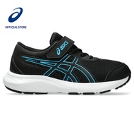 ASICS Contend 9 PS Kids Running Shoes In Black/Digital Aqua