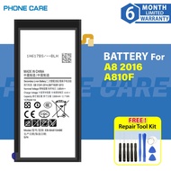Battery EB-BA810ABE Compatible For Samsung A8 2016 A810F (3300 mAh)