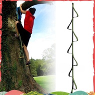 7 Rings Ascending Sling Rock Climbing Four-Step Etrier Rope Ladder Rise Mountain Deck Foot Pedal