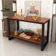 Altar Buddha Shrine Small Chinese Style Household Minimalist Modern Taoist Worship Table Simple Double-Layer New Style I