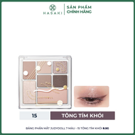 Bảng Phấn Mắt Judydoll 7 Màu - 26 Tông Nâu Nude 8.5g Hasaki Sản Phẩm Chính Hãng