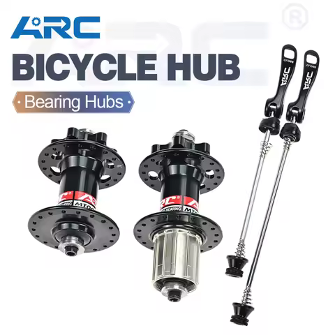 ARC Mountain Bicycle Hub MT001 Front Rear 3 Pawls 24 28 32 36 Holes Bike Hub Disc 4 Sealed Bearings