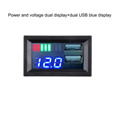 3S 12.6V 18650 Lithium Battery Capacity Indicator LCD Digital Display Battery Capacity Monitor Batte