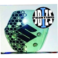 SUZUKI BURGMAN STREET 125 EX 125 STOCK VISOR HONEY COMB STICKER