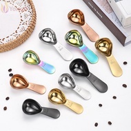 YOLOGO Coffee Bean Measuring Spoons, 1 Tbsp or 2 Tbsp 15/30ml Coffee Scoops, Durable Stainless Steel