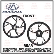 MODENAS - CT 115/ CT 115S - SPORT RIM/ WHEEL (FRONT & REAR) - (F) - 41073-517-0037/ (R) - 41073-517-