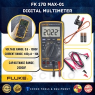 Ready Stock Fluke 17B MAX-01 / MAX-02 / MAX-KIT Digital Multimeter; Capacitance range: 2000uF FK 17B