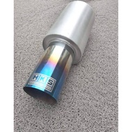 Hks blue car exhaust