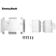 Stainless Steel Chassis Armor Axle Protector Skid Plate for  EX86190 EX 86190 LC76 1/10 RC Crawler C