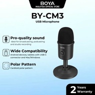 BOYA BY-CM3 Condenser Microphone With USB-C Connector For PC