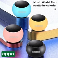 【COD】OPPO M14 Portable Wireless Bluetooth Speaker Metal HiFi TWS Loudly Waterproof Mini Speaker Wireless Speaker Small Bluetooth