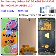 For Samsung Galaxy A90 5G A908 SM-A908B SM-A908N SM-A9080 LCD Display Touch Screen Digitizer Assembl