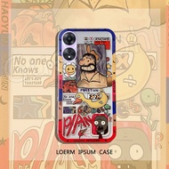 Case OPPO A78 5G 2023 Cool Game Plant VS Zombie Pattern Transparent Silicone Phone Casing OPPO A78 5