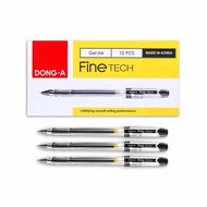 1 PC DONG-A FINE TECH BALLPEN 0.4MM GEL INK