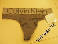 Calvin Klein CK Thong String Green T-BACK TBACK XS  & S 內褲
