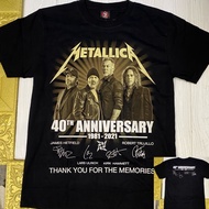 Metallica 40th Anniversary Shirt
