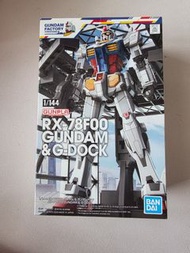 ​全新現貨｜橫濱限定 HG 1/144 RX-78F00 高達 連 G格納庫 G-Dock GUNDAM FACTORY 絕版