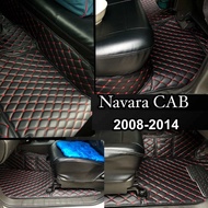 Nissan Navara CAB 2008-2014ผลิตตรงส่งตรงกับโรงงาน พรมปูพื้นปิดเต็มรอบคัน งานหนังคัดเกรด โรงงานผลิตส่