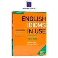 milu Original English English Idioms in Use Advanced Learning Tool Book