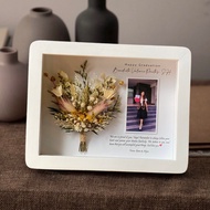 Rustic Flower Frame 15x20cm