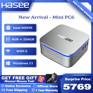M6 Hasee (Intel Dual-Screen 4K WiFi)คอมพิวเตอร์ขนาดเล็กIntel Celeron N5095 2.9GHz 4-Core 8G LPDDR4 R
