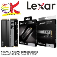 LEXAR NM790 / NM790 WITH HEATSINK M.2 2280 PCIE GEN 4X4 NVME SSD INT SSD INTERNAL SOLID STATE DRIVE 