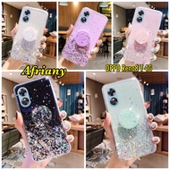 Oppo Reno 4F Reno 8T 4G 5F 6 5G F11 A5 2020 A9 2020 Reno 2F/2Z 4F 5 5F 6 5G Case Glitter + Pop Socke