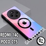 Glossy Softcase poco C75/case REDMI 14c/casing poco C75/Case REDMI 14C glitter/case poco c75 glitter