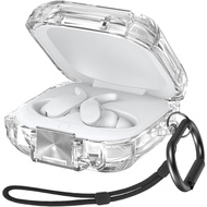 [Upgrade Security Lock] Beats Fit Pro 2021 Transparent Phone Case, TPU Case Suitable for Beats Fit P