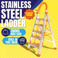 Aluminum ladder Foldable Tangga lipat Ladder Folding Heavy Duty Ladder Multipurpose Stainless Steel 