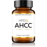 HPD Rx Premium AHCC & Shiitake Mushroom 1100 mg per Serving Supplement, Natural Immunity Booster, Ma