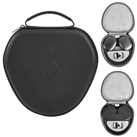 Newest Smart Case for Airpods Max with Auto-sleep Hard EVA Shell Waterproof Shockproof Portable Carr