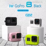 GOPRO HERO 8 เคสซิลิโคนป้องกันเต็มรูปแบบสำหรับ GoPro HERO 8 Silicone พร้อมสายคล้องมือ