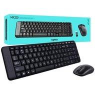 Logitech MK220 Wireless Combo USB MK 220 Keyboard+Mouse ORI Bundle