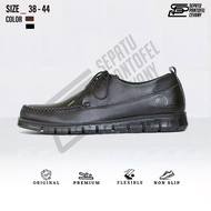 Sepatu Pantofel Kulit Pria Import Playboy Formal Cowok Keren Cibaduyut Kondangan Nikah Kantor Oxford