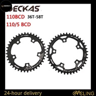 TD Deckas 110/5 BCD 110BCD Road Bike Narrow Wide Chainring 36T 38T 40T 42T 44T 46T 48T 50T 52T Bike 