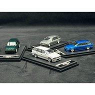 Ready Stock [Mortal BMW 5 Series E34 tourning Tank Travel Edition] 1: 64 Alloy Open Lid Model 1.Bran