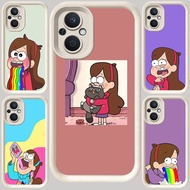 M-40 Gravity Falls Mabel Pines White Case for OPPO Reno 8 Find X5 7 7Z 8Z Lite 5G