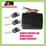 Remote Control For Door Access / Alarm / Autogate 1 Set 3 Remote