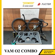 FACTOR VAM O2 52CM COMPLETE BIKE ROAD BIKE (Black Inc Wheel Set)