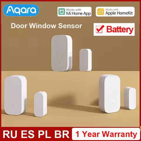 Aqara Door Window Sensor Zigbee Wireless Connection Alarm Smart Mini Door Sensor Work With Aqara Gat