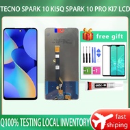 Original For Tecno Spark 10 KI5q Spark 10 Pro KI7 LCD Display Touch Screen Digitizer Replacement KI5