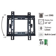 (B27-S) 14" - 42" Inch LCD LED Plasma TV Bracket Wall Mount Flat Panel Bracket Holder