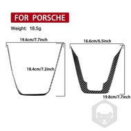 For Porsche 911 992 2019-2024 Carbon Fiber transmission Handbrake Panel Trim Cover Car Accessories I