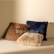 Imported Rasfur Fur Sofa Chair Cushion Cover 30x30cm/ Rasfur Fur Floor Seat Cushion Cover