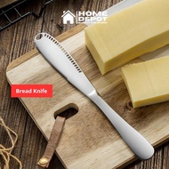 Pisau Roti Tawar Stainless Gerigi Oles Mentega Makan Kue Bread Knife