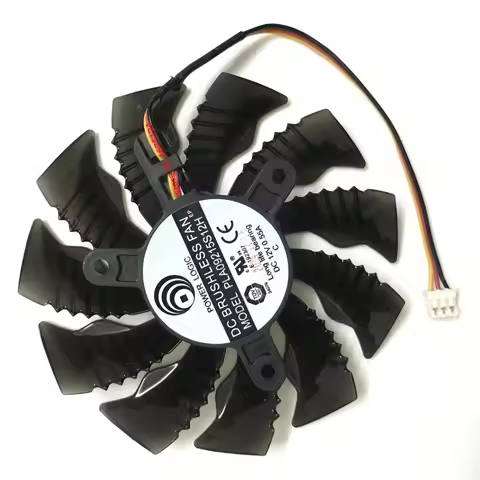 GPU VGA Fan,For GIGABYTE GTX960 GTX 970 MINI-ITX R7 360 2 GB,Graphics Card Cooling, (T129215SU PLA09