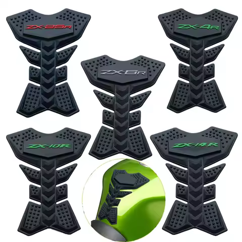 3D Motorcycle Tank Pad Protector Stickers Decal Accessories For Kawasaki ZX-25R ZX-4R ZX-6R ZX-10R Z