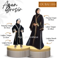 Abaya Dubai 195 Abaya Black Turkey Gamis Syari Dress Muslim Abaya