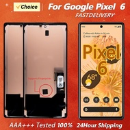 100% test 6.4“ AMOLED For Google Pixel 6 GB7N6 G9S9B16 LCD Display With Frame Touch Replacement Digi